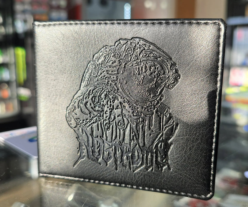 Deathwish Nostromo Embossed Leather Wallet