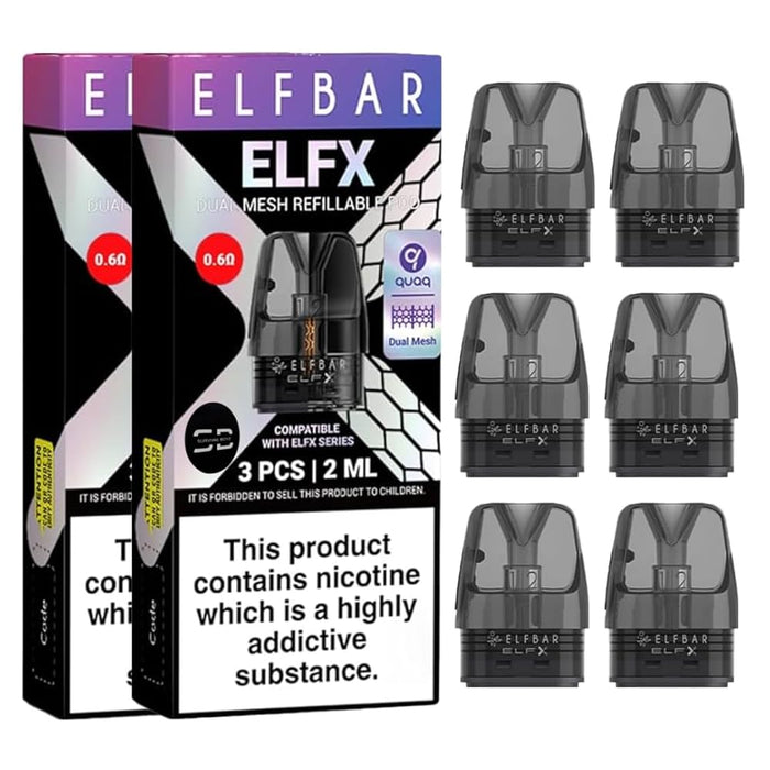 ElfBar ElfX Replacement Pods (3-Pack)
