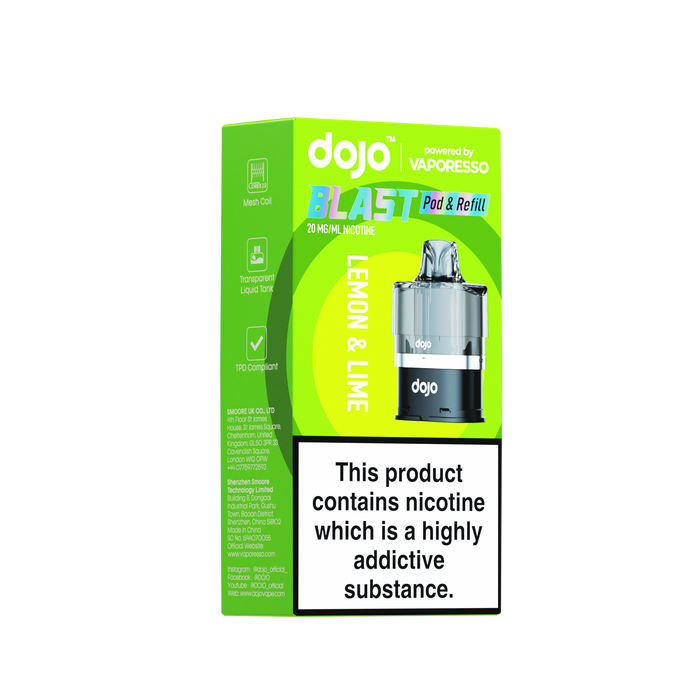 Vaporesso Dojo Blast 6000 Prefilled Pod