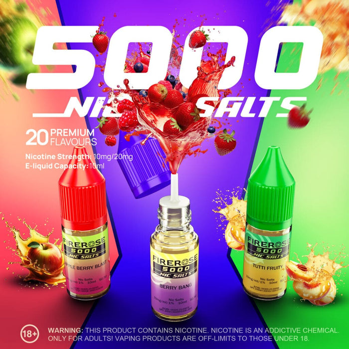 Elux Firerose 5000 Nic Salt E-Liquid