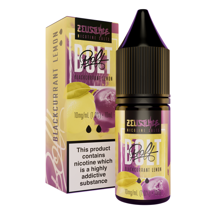 Blackcurrant Lemon - Bolt By Zeus Juice