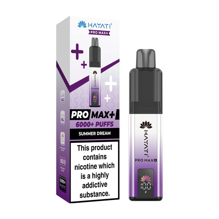 Hayati Pro Max+ 6k Prefilled Pod Kit