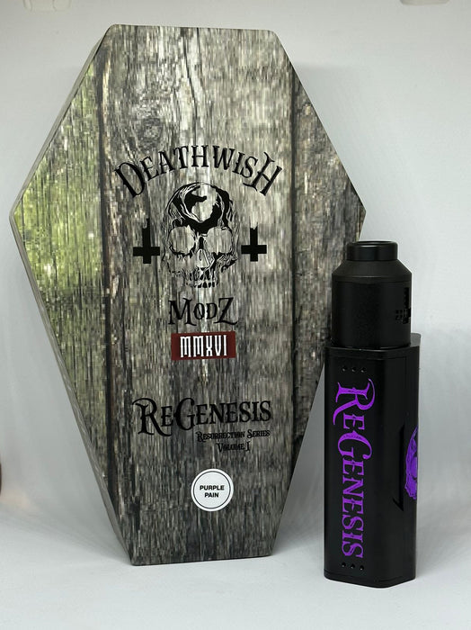 ReGenesis Mechanical Mod and RDA Kit.