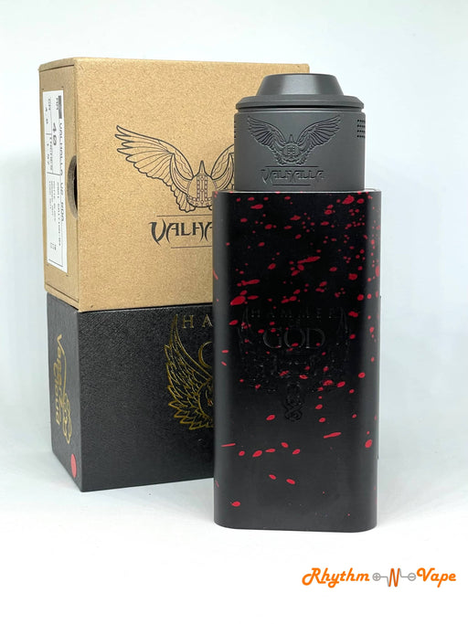 Hammer Of God Xl By Vaperz Cloud Blood Splatter And Valhalla V2 Bundle