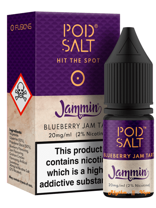 Jammin / Pod Salts Blueberry Jam Tart Nicotine Salts