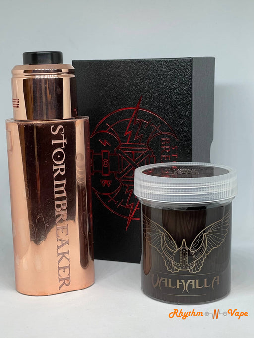 Combo Special Storm Breaker & Valhalla Rda Copper Mechanical Mod