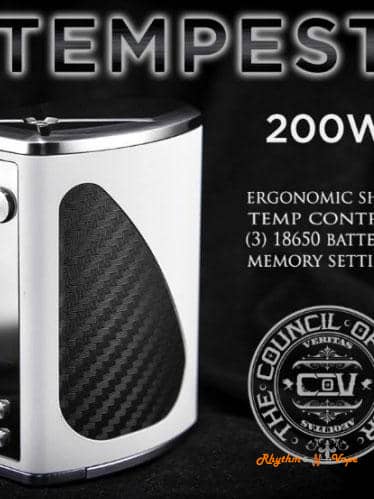 The Council Of Vapor Tempest 200W Vape Mod