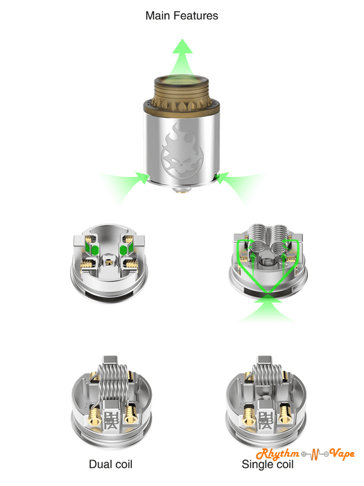 Vandy Vape Phobia Rda Rebuildeable Tanks