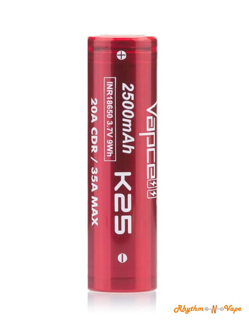 Vapcell K25 18650 Battery