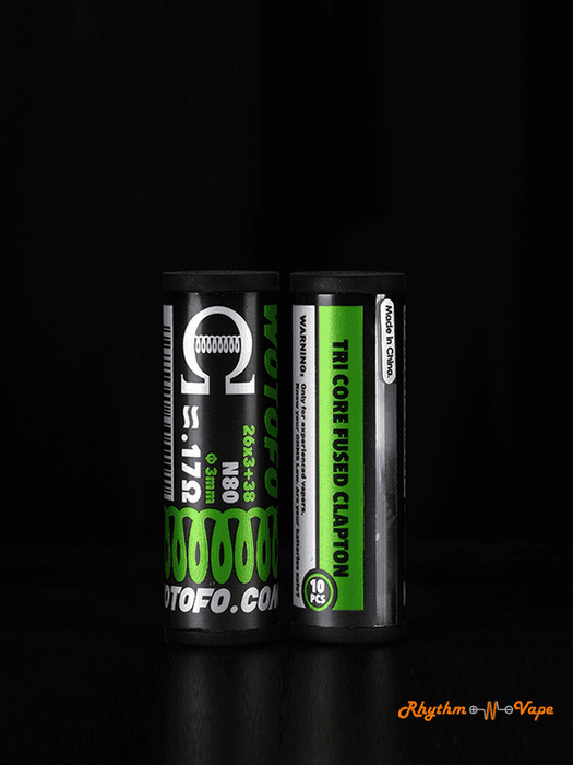 Wotofo Pre Made (Rebuildable Coils) 0.17 Tri Core Fused Clapton Rebuildeable Coils